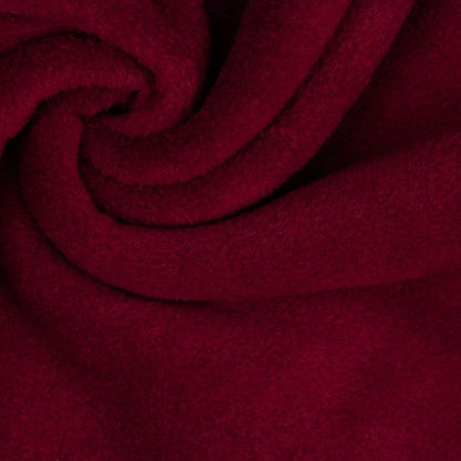 Premium Anti-Pilling-Fleece-Stoff, Bordeaux, 240 g/m²