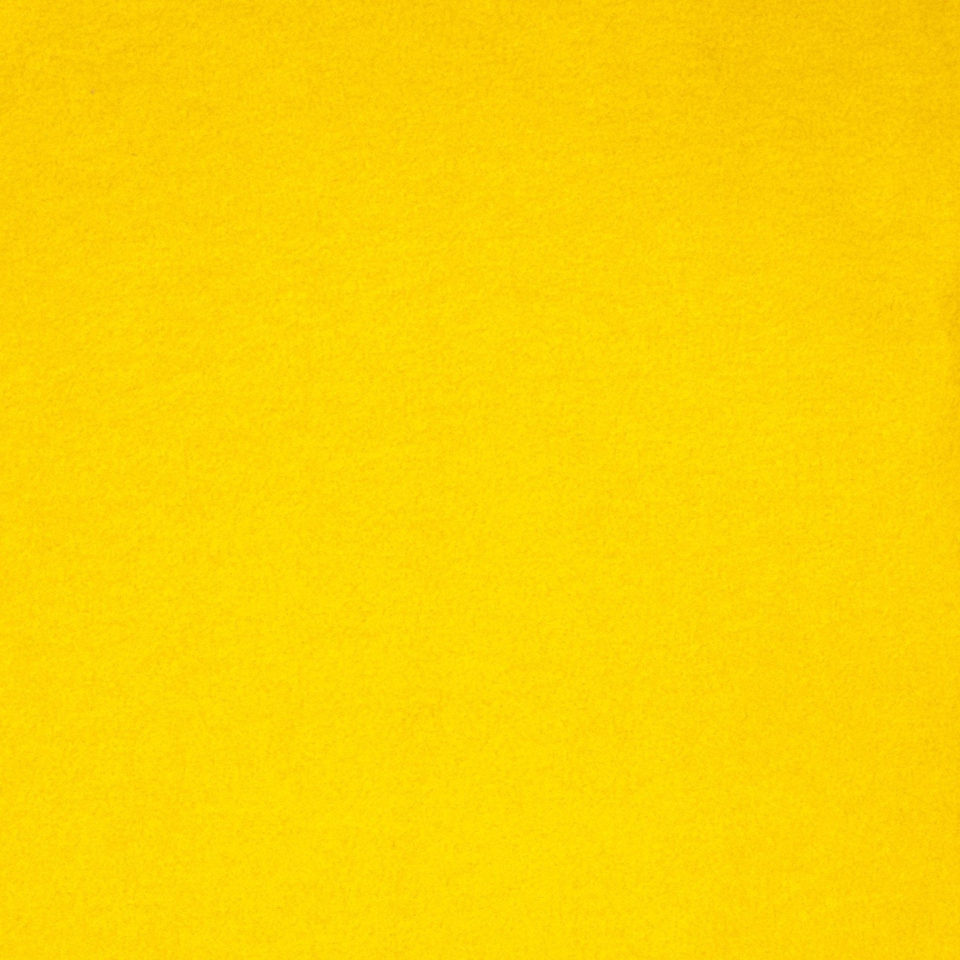 Premium Anti-Pilling-Fleece-Stoff – gelb 240 g/m²