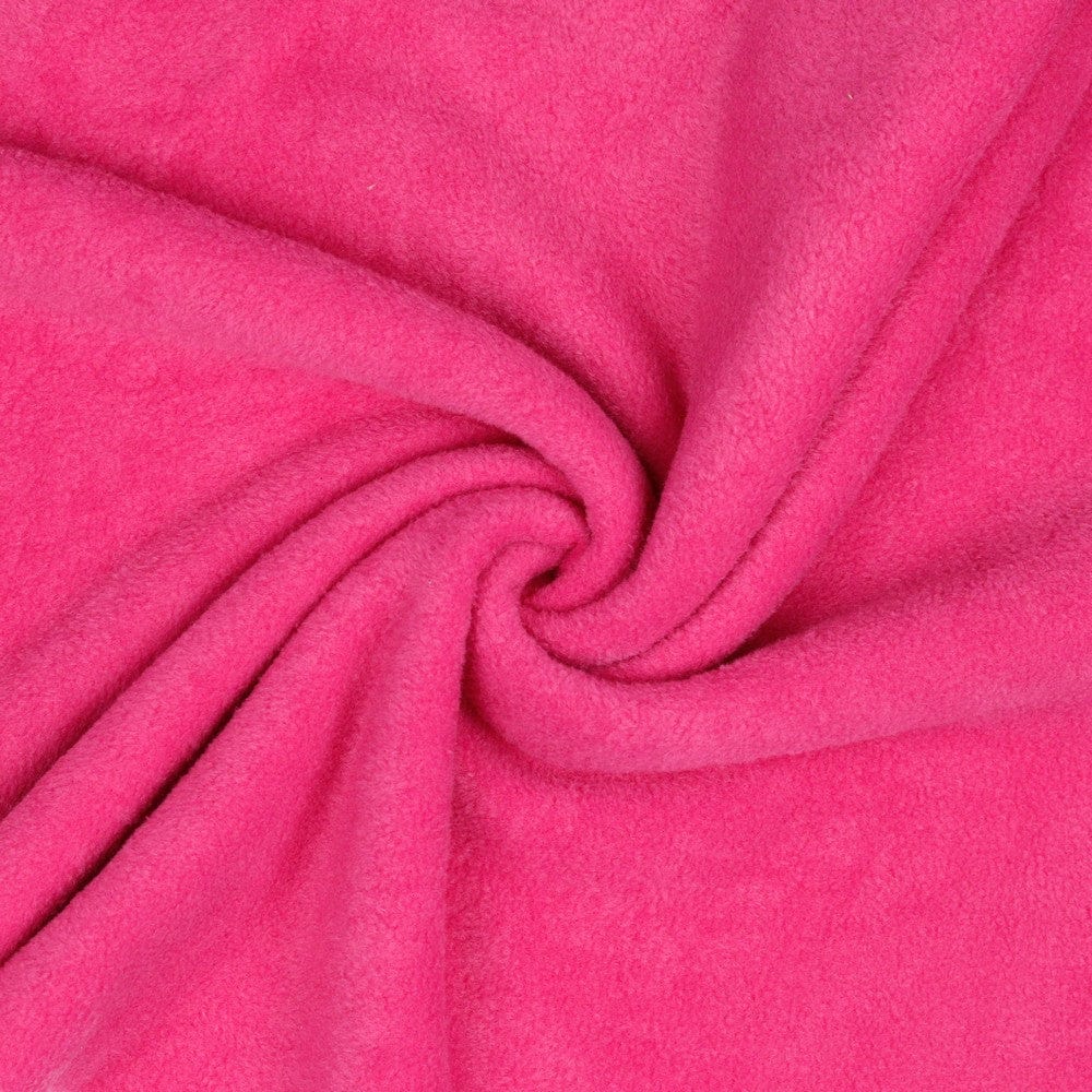Premium Anti-Pilling Fleece Fabric-Fuchsia 240 g/m²