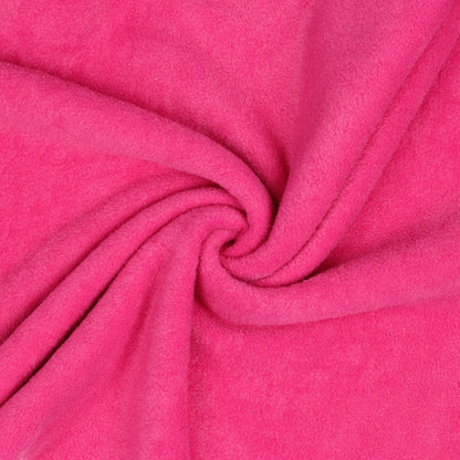 Premium Anti-Pilling Fleece Fabric-Fuchsia 240 g/m²