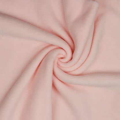 Premium Anti-Pilling-Fleece-Stoff – zartrosa 240 g/m²