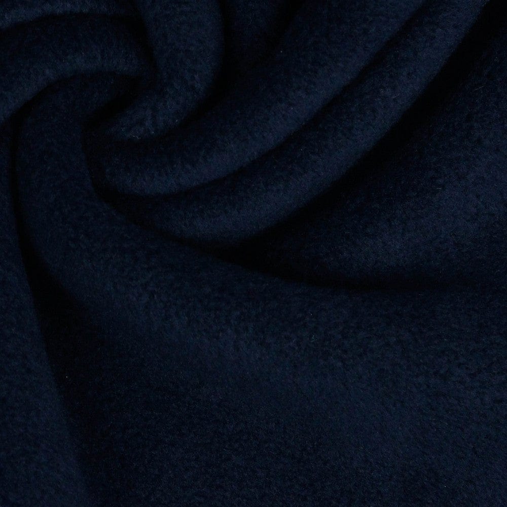 Tissu polaire premium anti-boulochage bleu foncé 240 g/m²