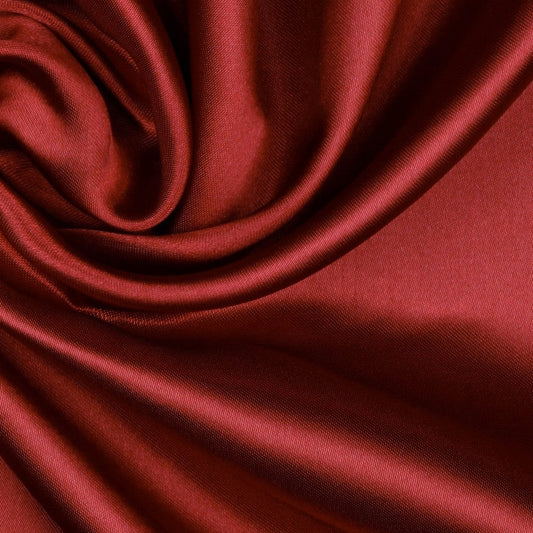Satin rouge cerise 90 g/m²