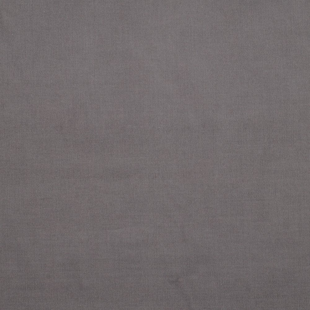 Feiner grauer Baumwollcord, 145 g/m²