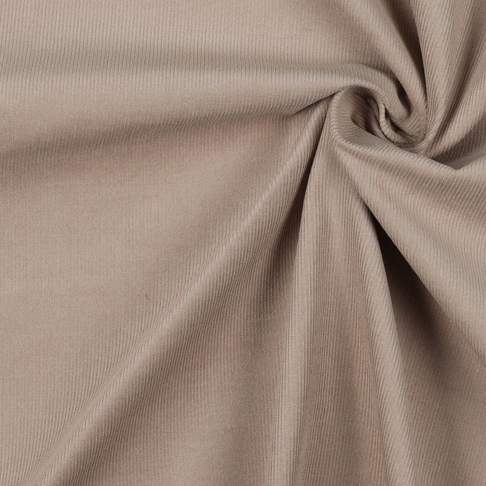 Feiner Baumwollcord in Sand 145 g/m²