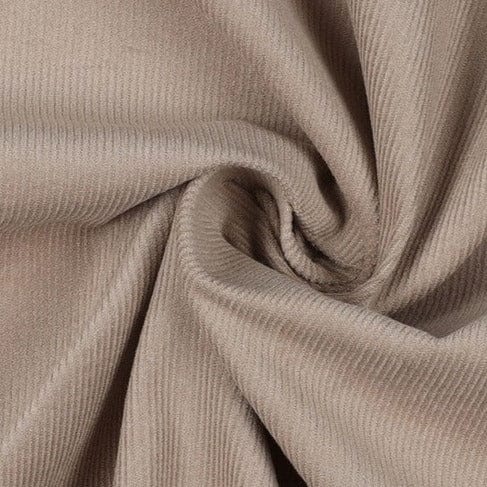 Feiner Baumwollcord in Sandfarbe 145 g/m²