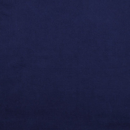 Smalkais Kokvilnas velvets-tumši zila 145 g/m²