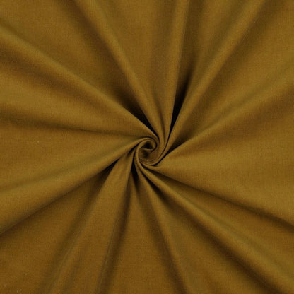 Fine cotton corduroy, greenish brown 145 g/m²