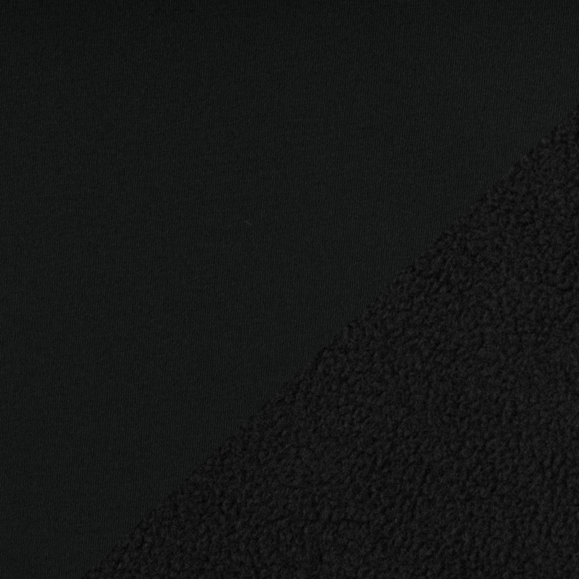 Black softshell fabric 300 g/m²