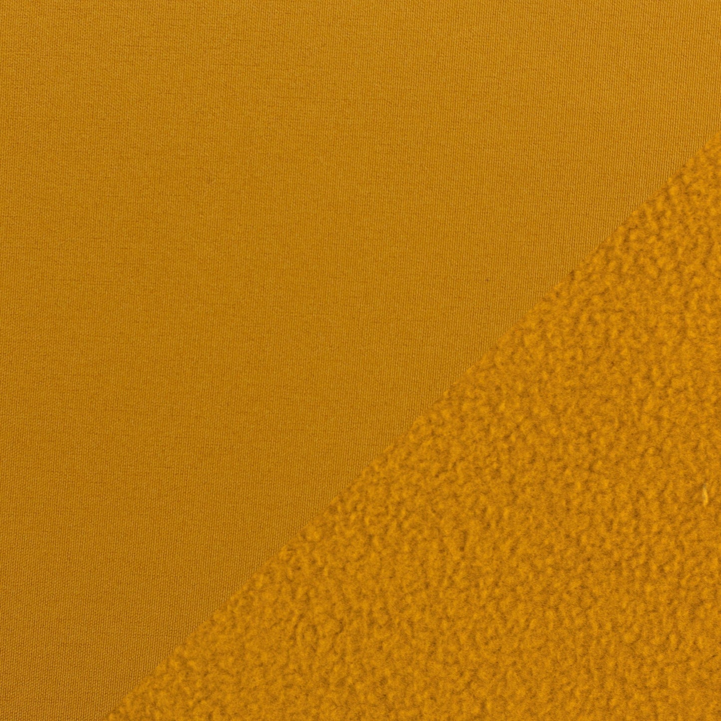 Softshell fabric - mustard yellow 300 g/m²