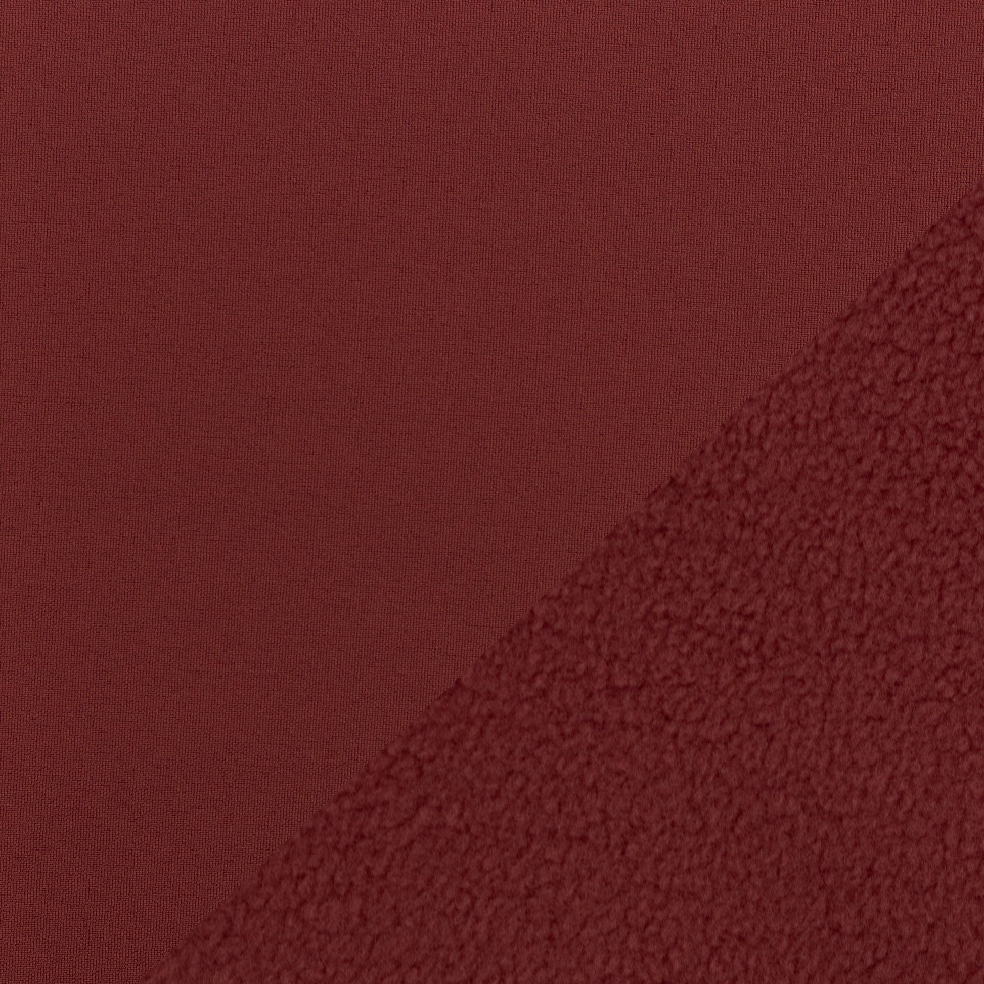 Softshell fabric-dark red 300 g/m²