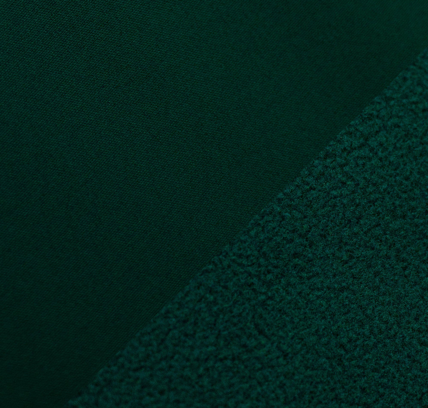 Softshell fabric - dark green 300 g/m²