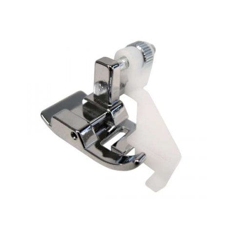 Sewing machine presser foot for invisible stitching
