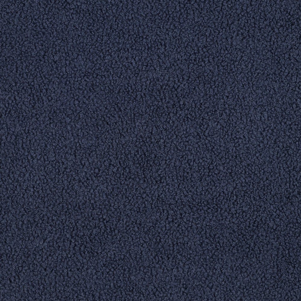 Tissu teddy bleu denim 270 g/m²