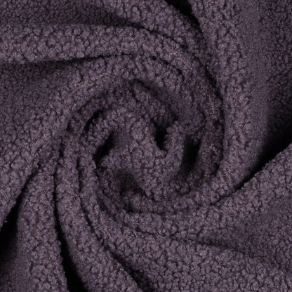 Tissu teddy lilas 270 g/m²