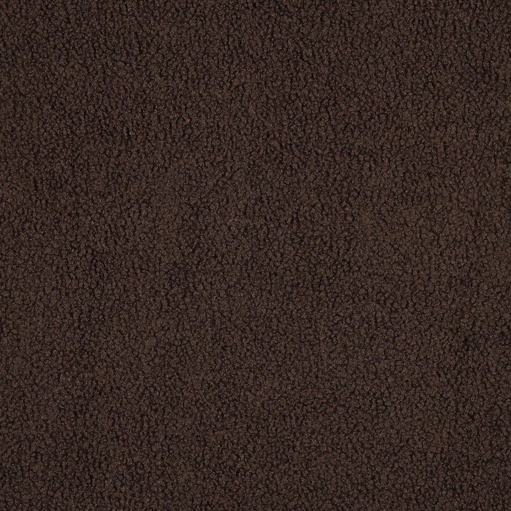 Tissu teddy marron chocolat 270 g/m²