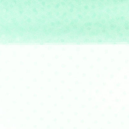 Tulle with pom-poms-mint