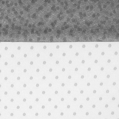 Gray with dots