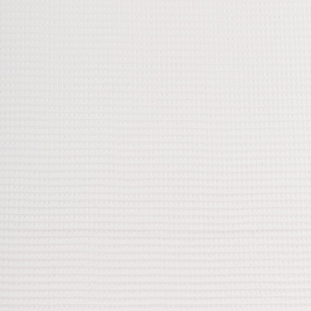 White waffle fabric 230 g/m²