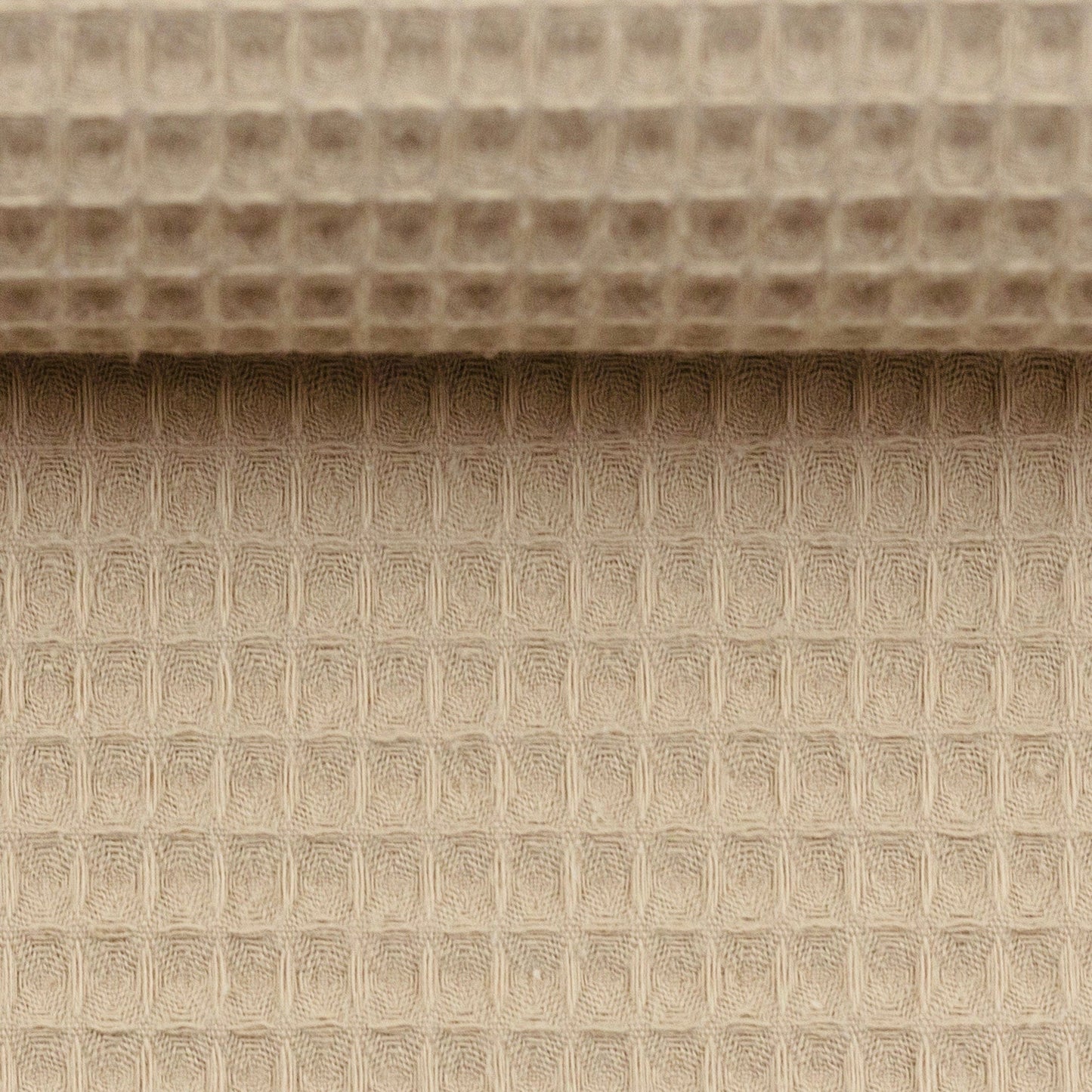 Waffle fabric - beige 230 g/m²