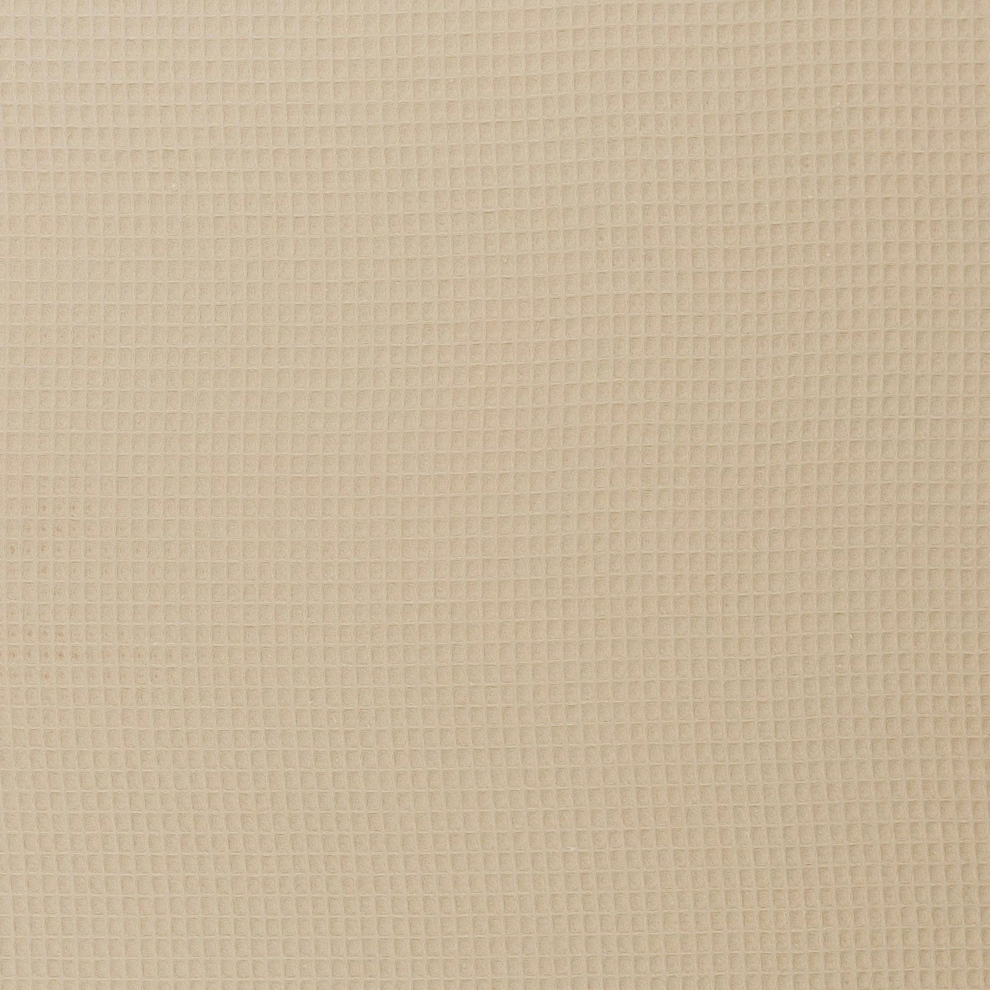 Waffle fabric - beige 230 g/m²