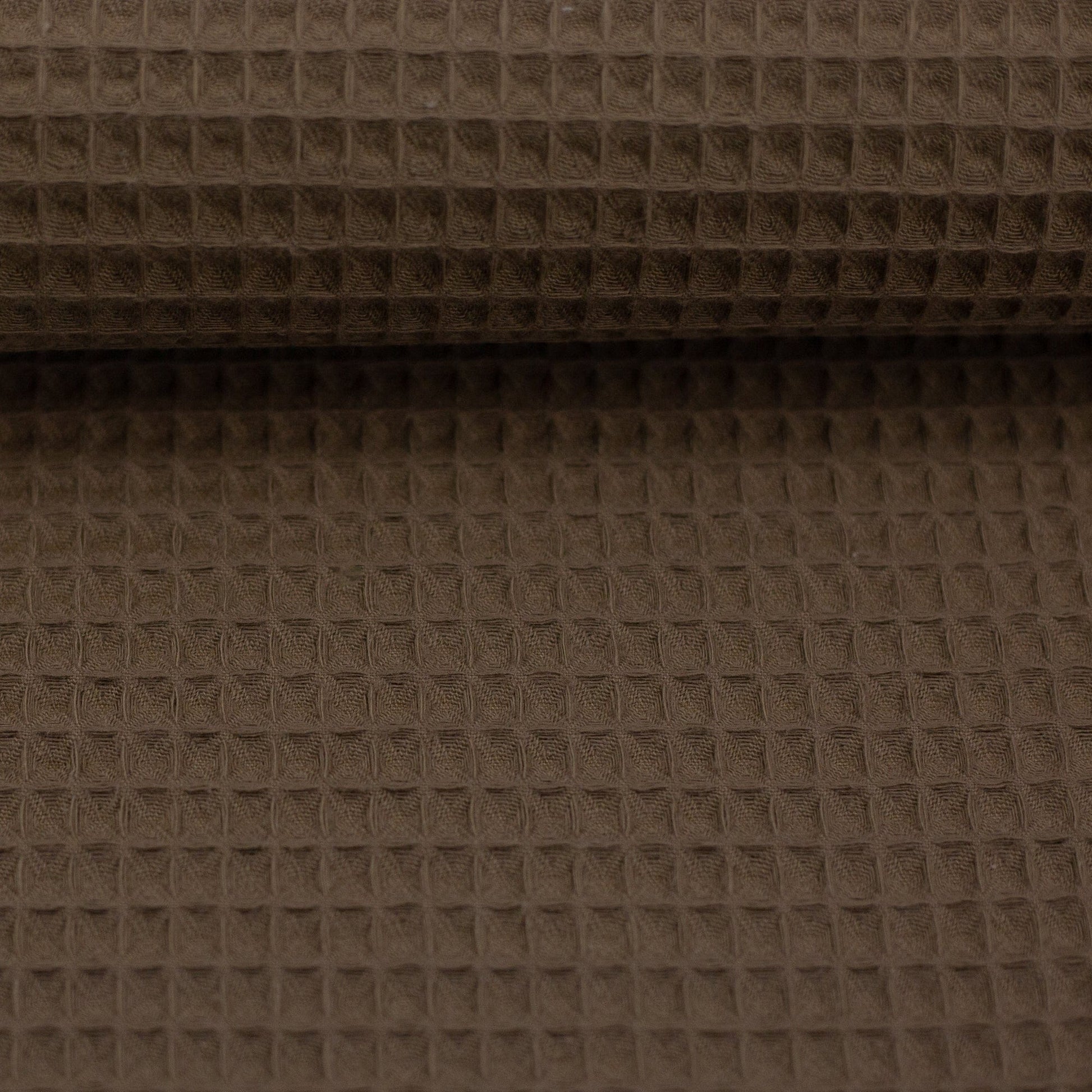 Tissu gaufré brun 230 g/m²