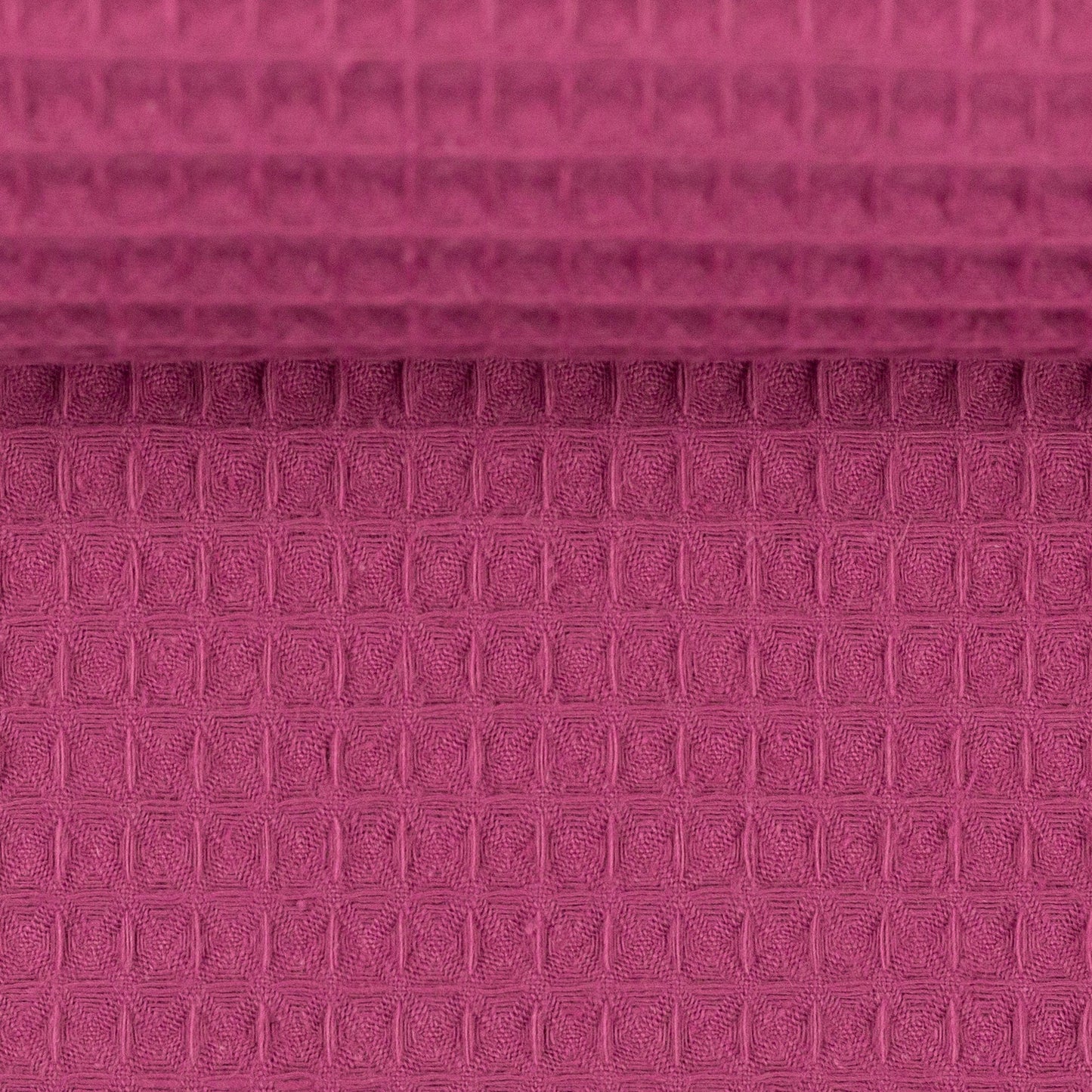 Waffle fabric - fuchsia 230 g/m²
