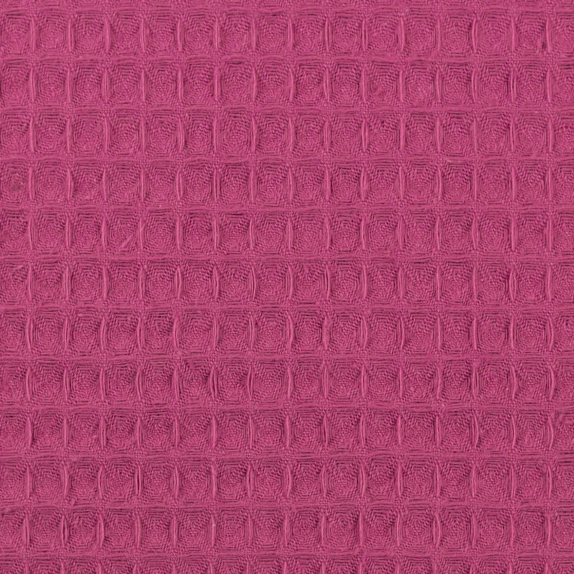 Waffle fabric - fuchsia 230 g/m²