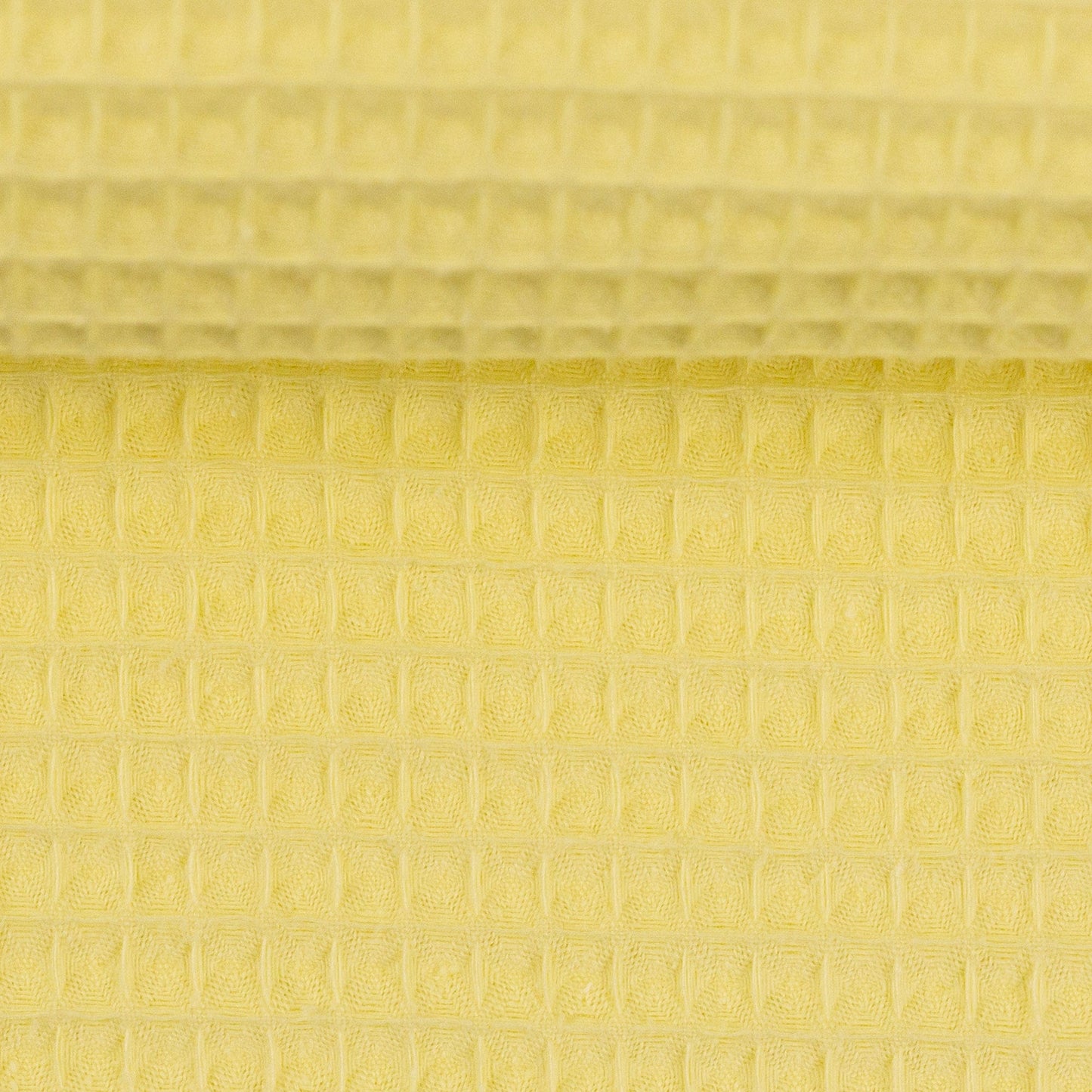 Waffle fabric-light yellow 230 g/m²