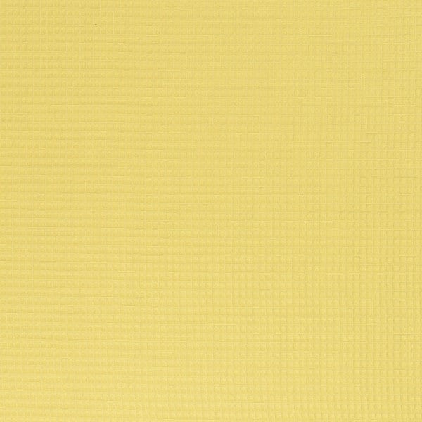 Waffle fabric-light yellow 230 g/m²