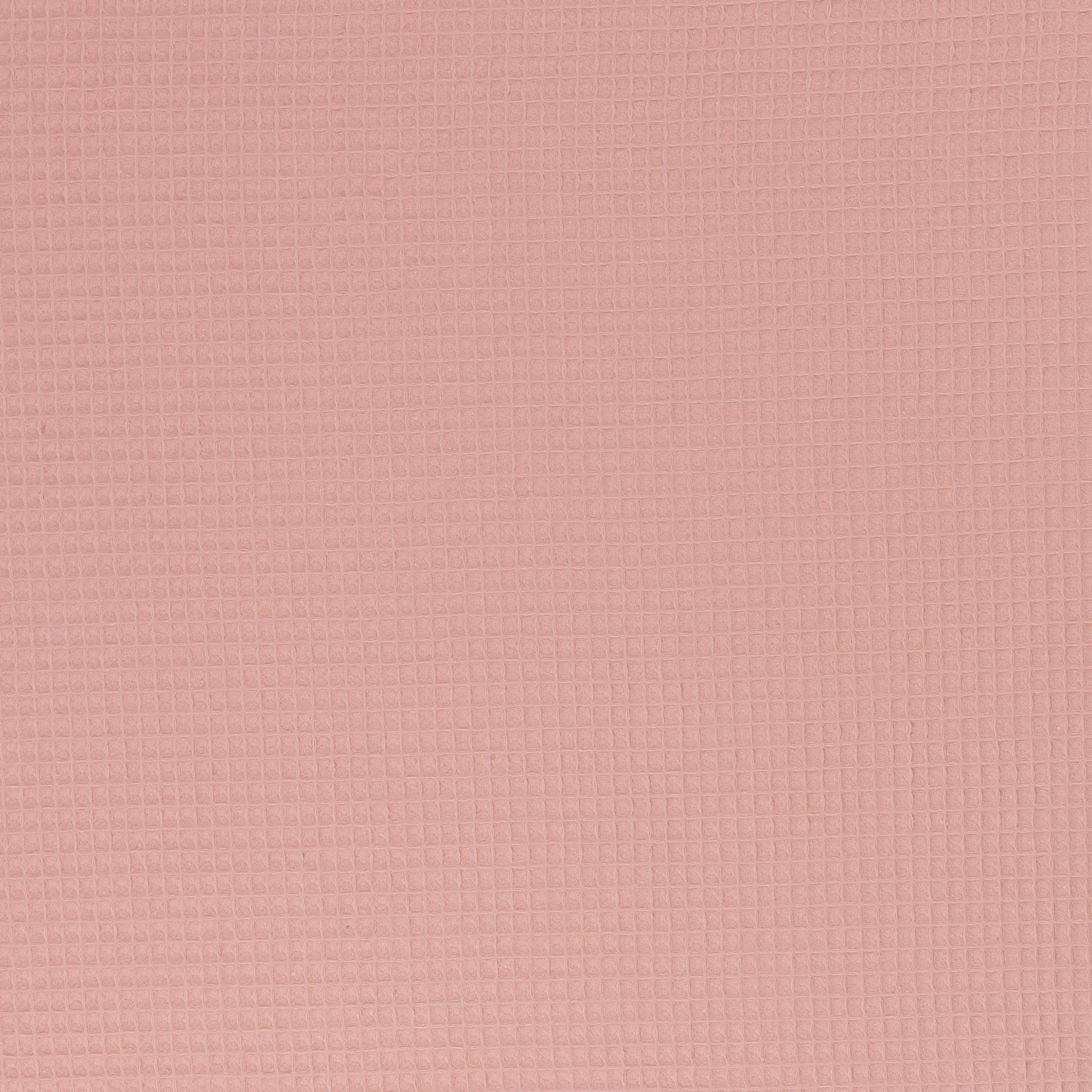 Waffle fabric, salmon pink 230 g/m²