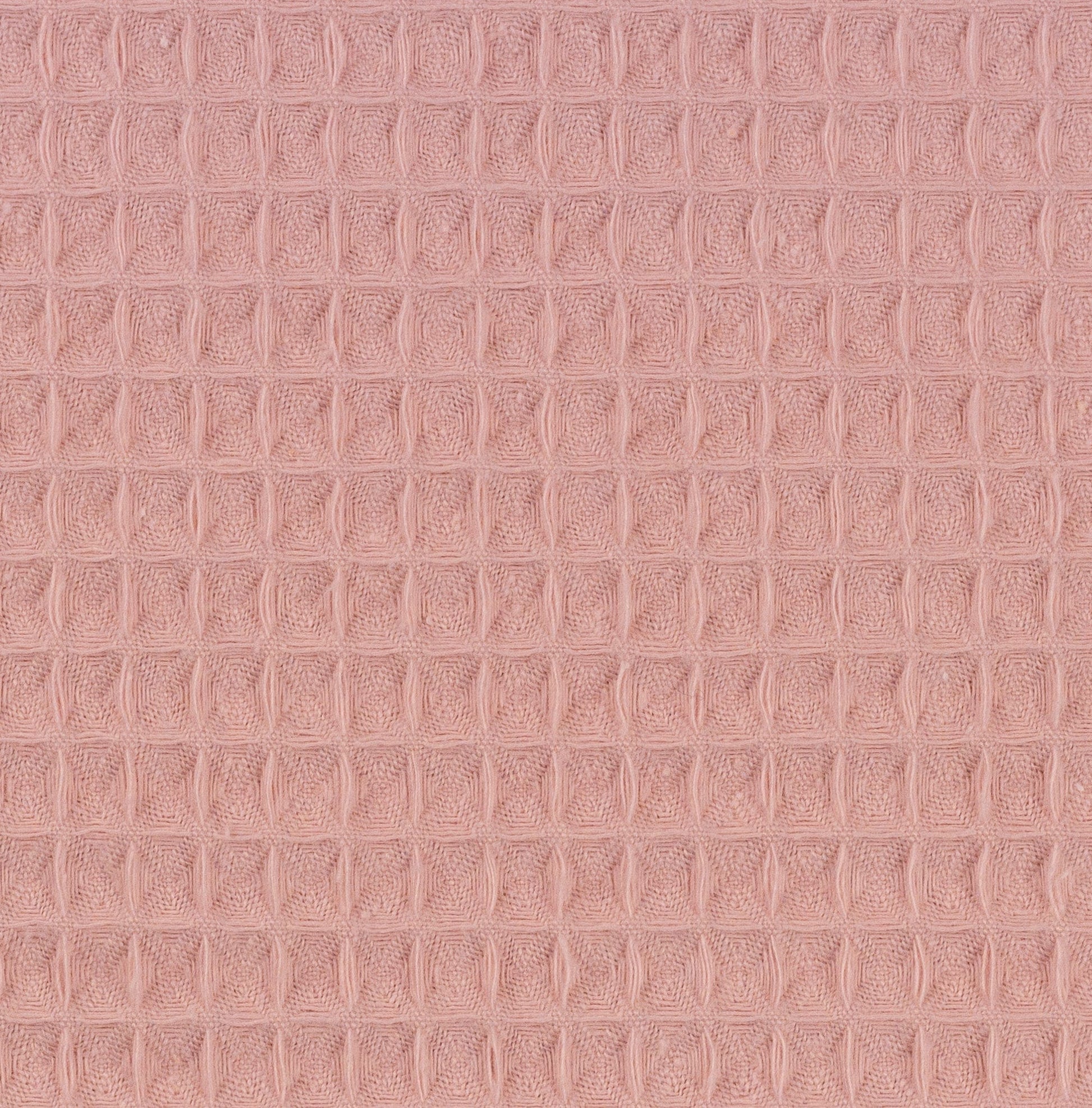 Waffle fabric, salmon pink 230 g/m²