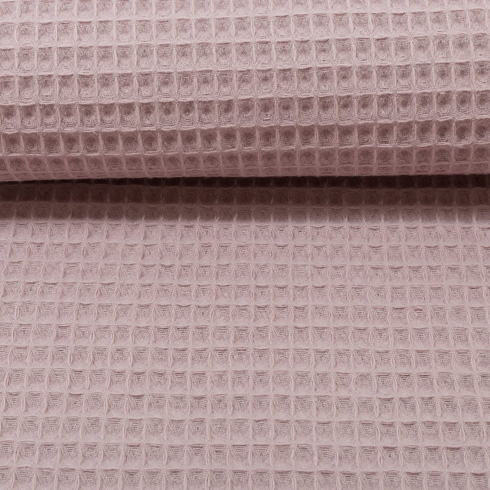 Waffelstoff, rosé-beige 230 g/m²