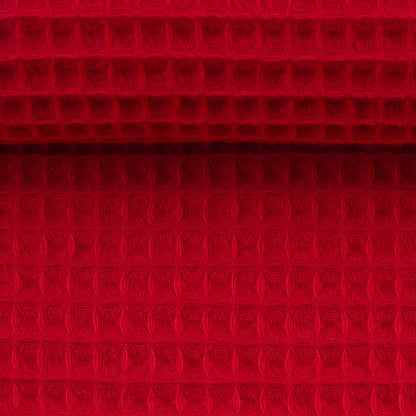 alt
Waffle fabric - red 230 g/m²