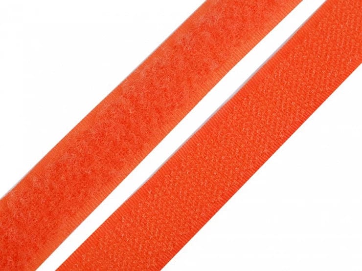 Velcro tape 2 cm orange