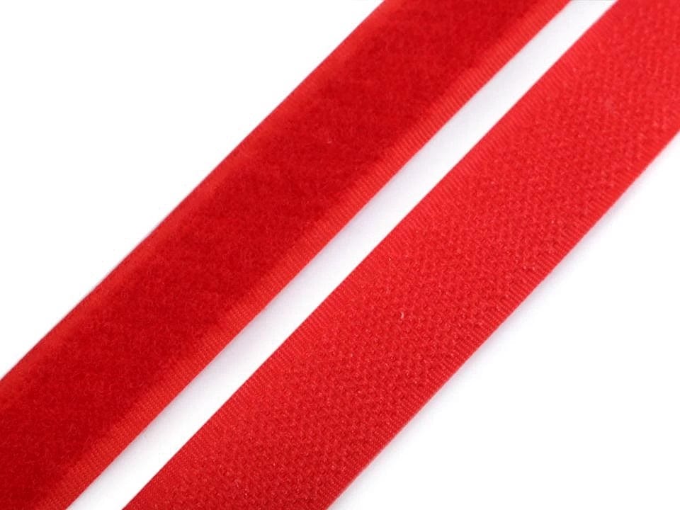 2 cm red Velcro tape