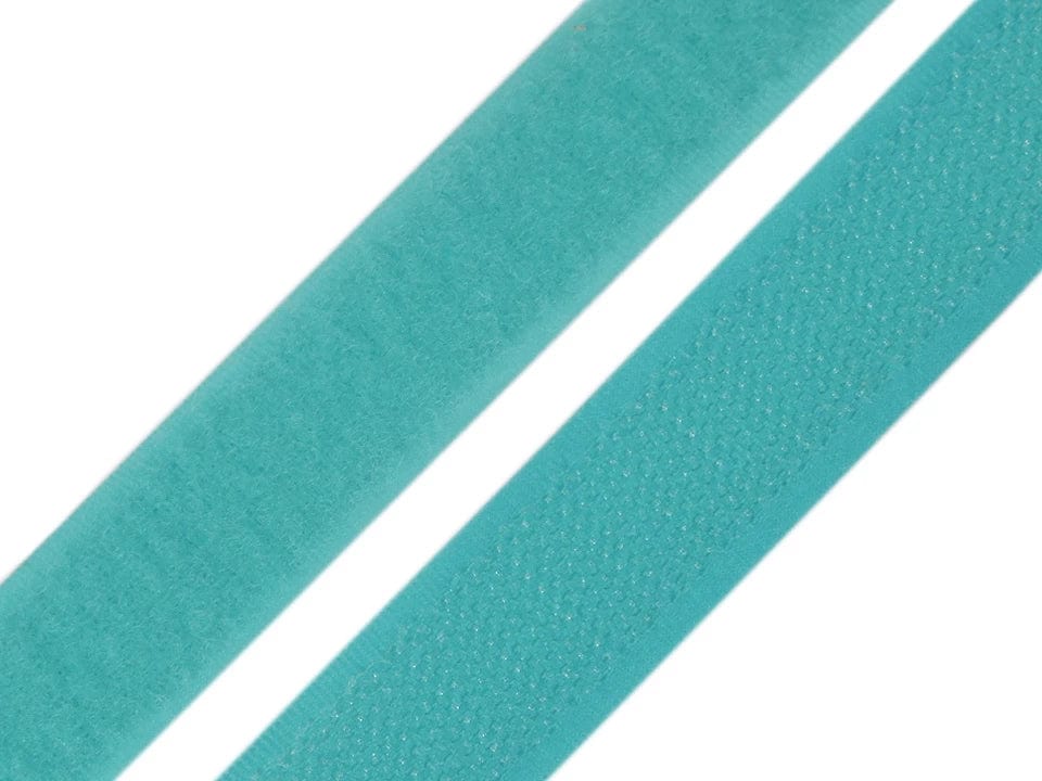 Velcro tape 2 cm-turquoise